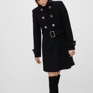 Bromley Wool Coat (Black)